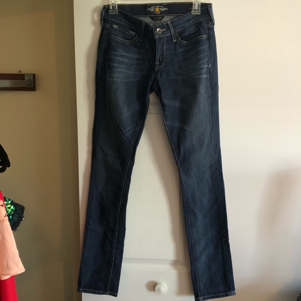 Lucky Brand dark skinny jeans
